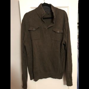 Olive green sweater XL